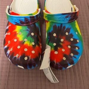 NEW! Adult Classic Tie-Dye Graphic Clog